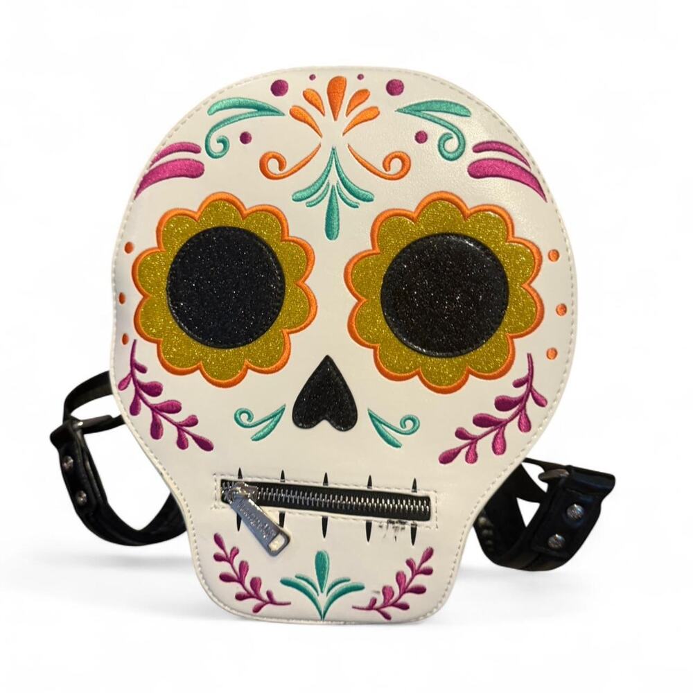 Loungefly Disney Pixar Coco Sugar Skull Mini Backpack - NWT